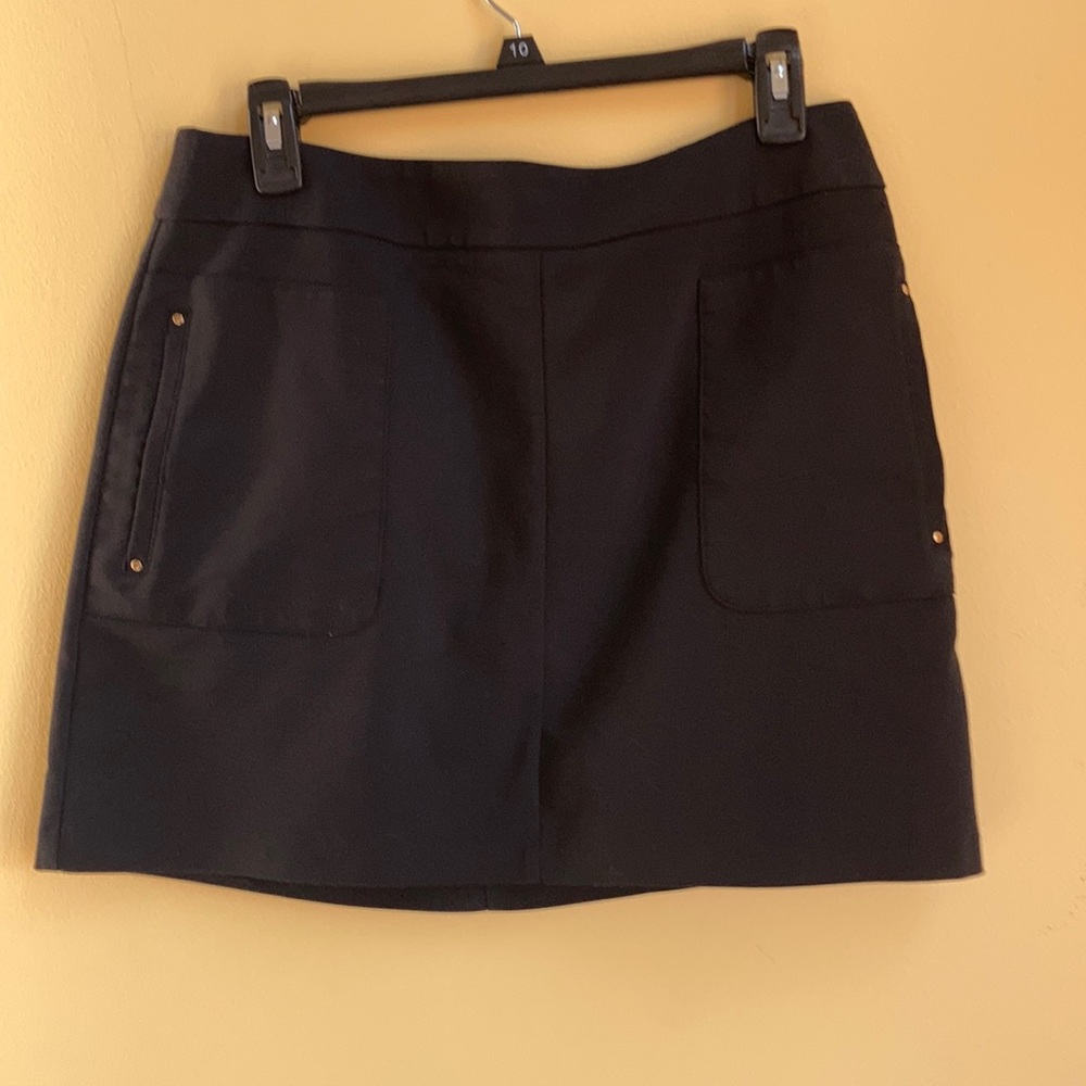 Black skirt.